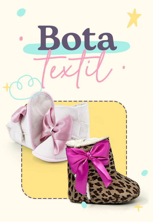 Bota textil