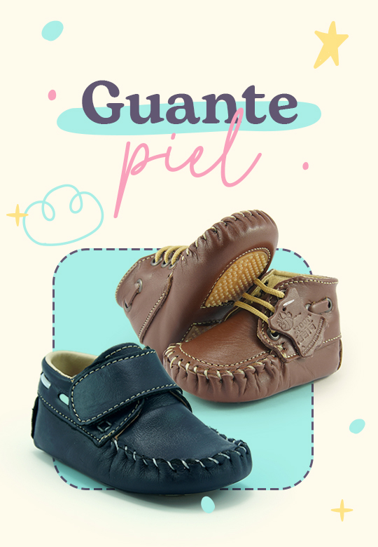 Guante piel